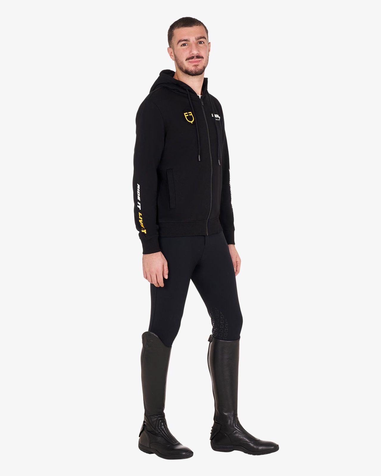Felpa uomo cappuccio Scuderia Equestro