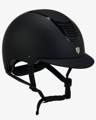 Ultra light helmet with polished frame homologation EN 1384-2023