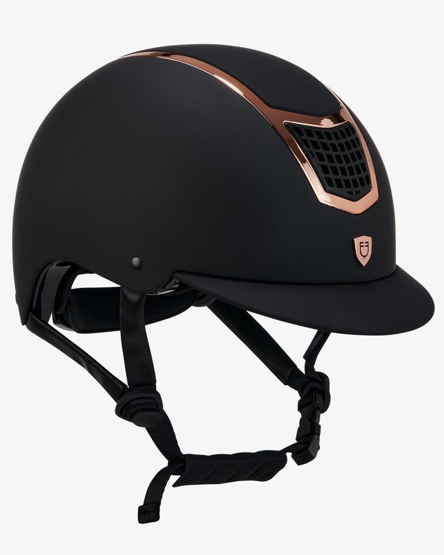 Ultra light helmet with polished frame homologation EN 1384-2023