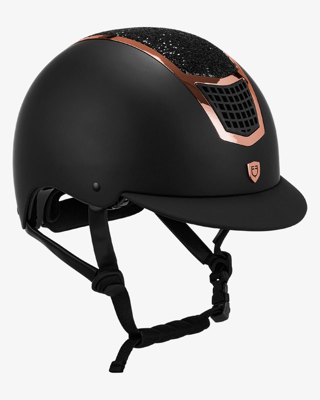Helmet with rhinestones EN 1384-2023 homologation
