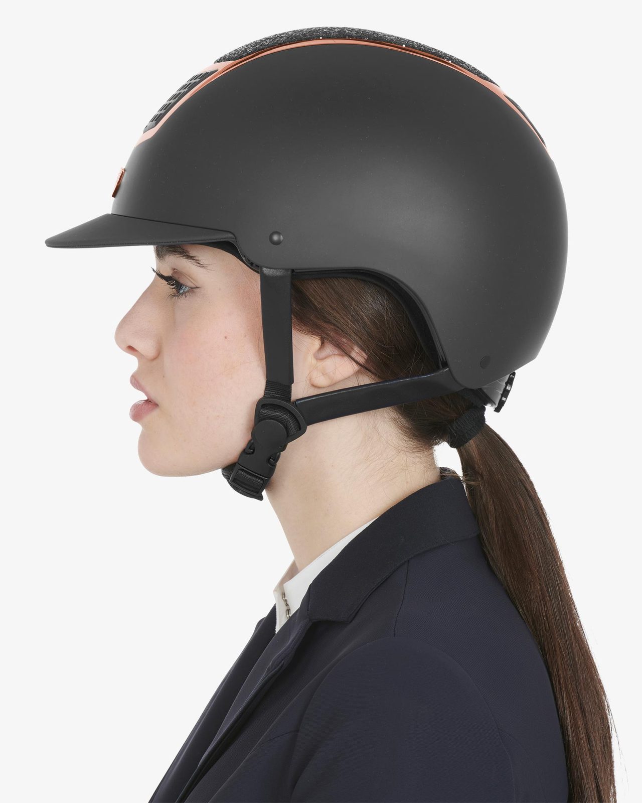 Helmet with rhinestones EN 1384-2023 homologation