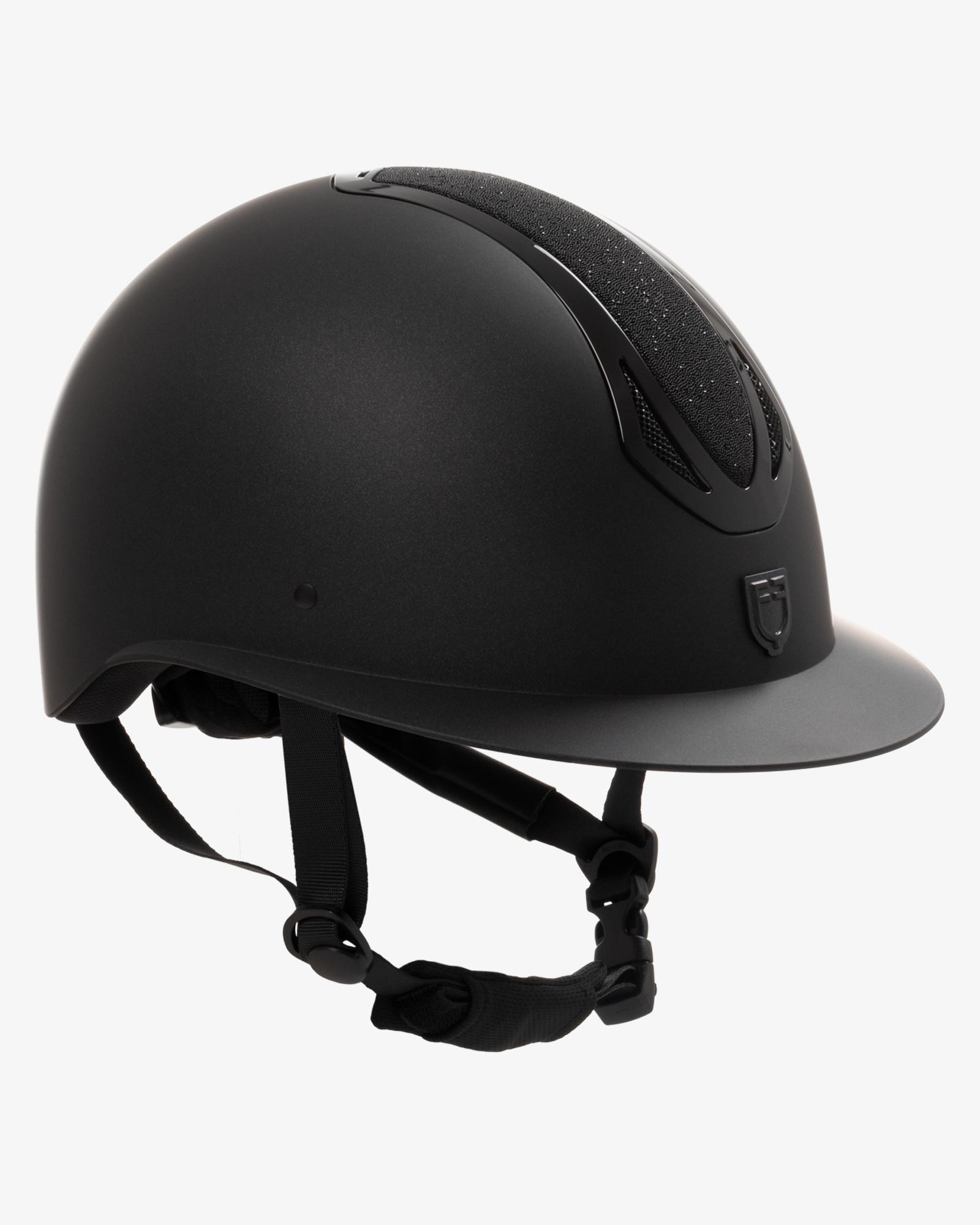 Azael Stone women's helmet with wide visor and rhinestones homologation EN 1384-2023