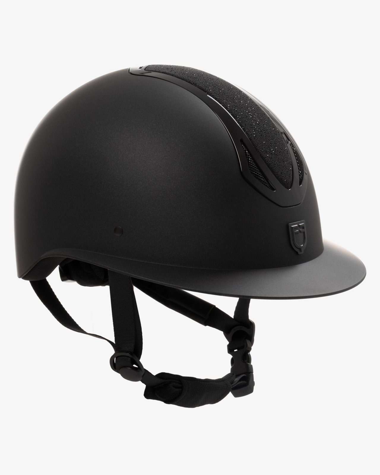 Azael Stone women's helmet with wide visor and rhinestones homologation EN 1384-2023