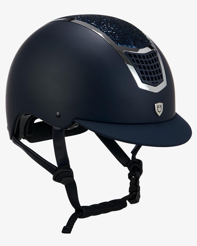 Cap con brillantini omologazione EN 1384-2023