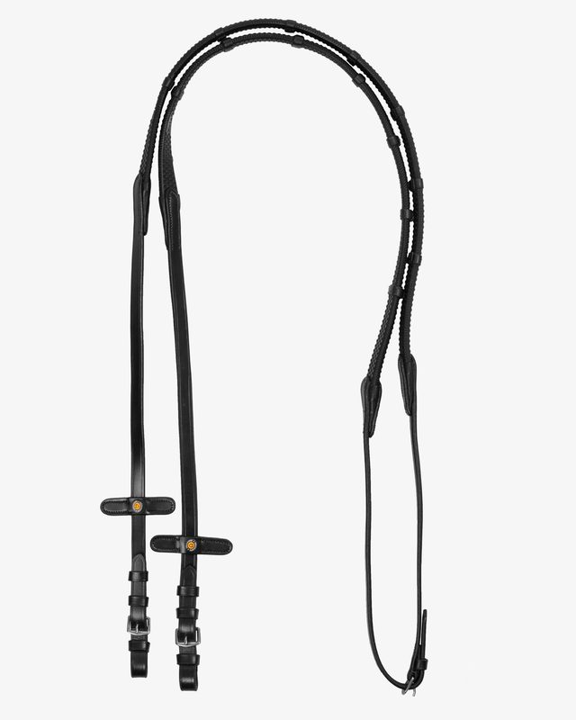 EVENTA RUBBER REINS WITH STOPPER