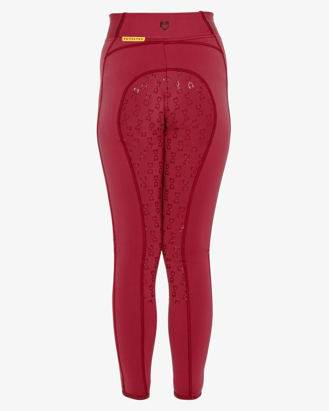 Leggins bambina slim fit grip con logo