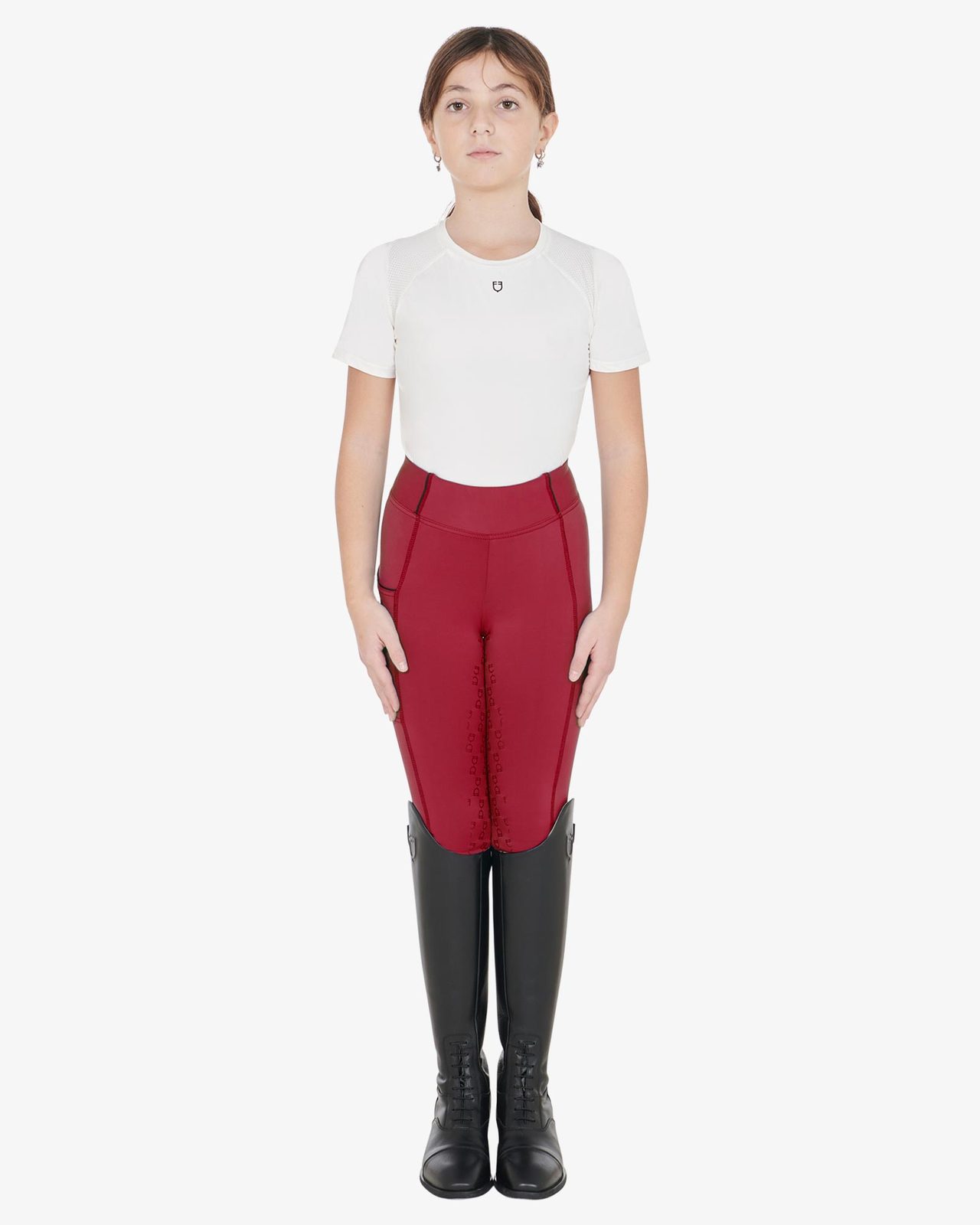 Girls' fleece lining leggings