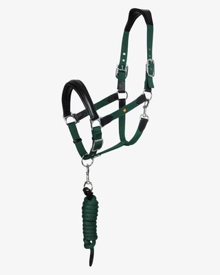 ERGONOMIC HALTER WITH LEATHER INSERTS