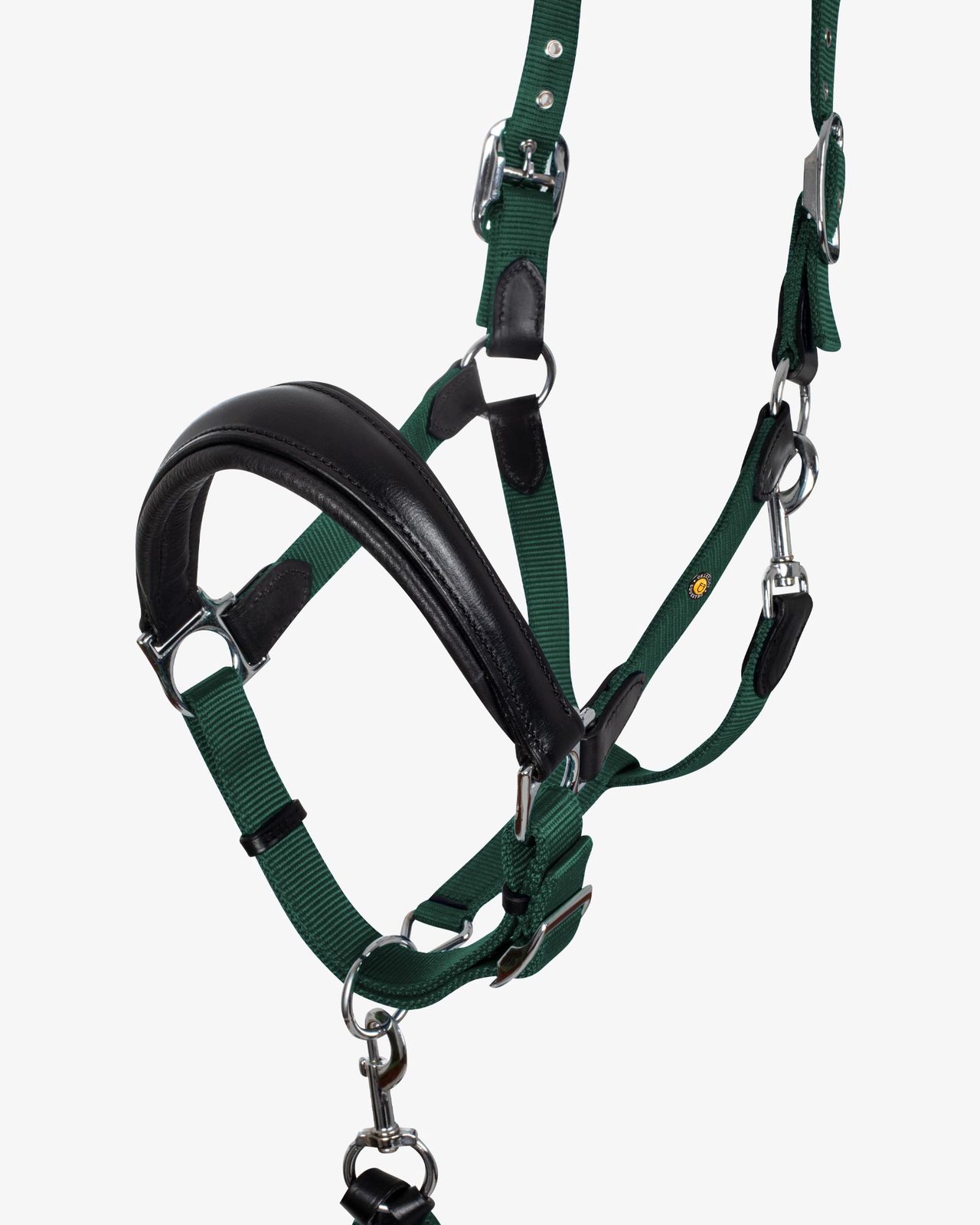 ERGONOMIC HALTER WITH LEATHER INSERTS
