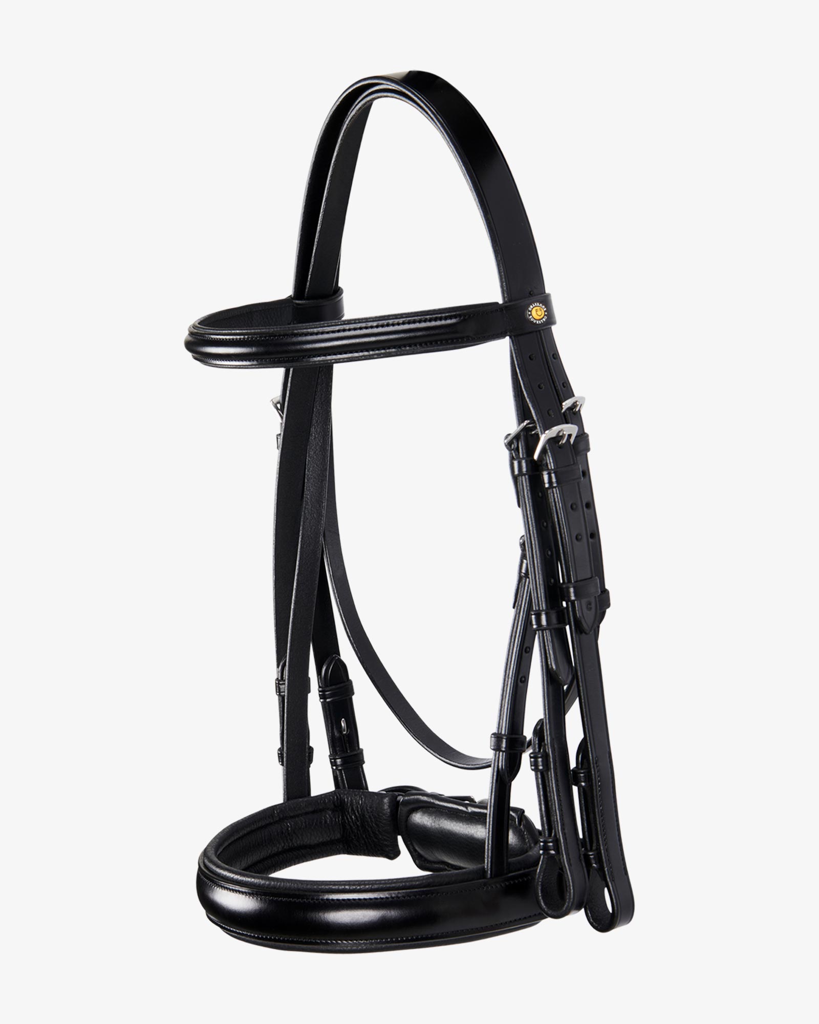 BRIGLIA DRESSAGE IN CUOIO
