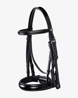 BRIGLIA DRESSAGE IN CUOIO
