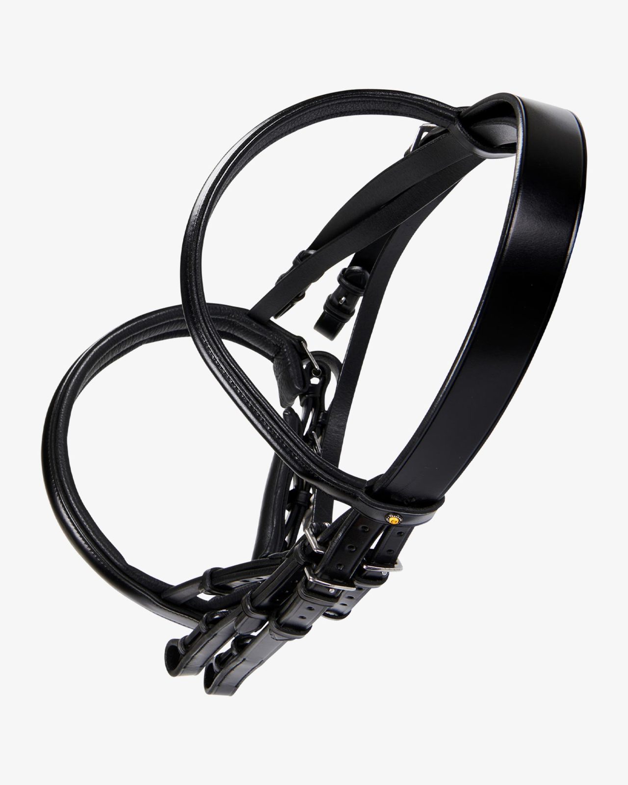BRIGLIA DRESSAGE IN CUOIO