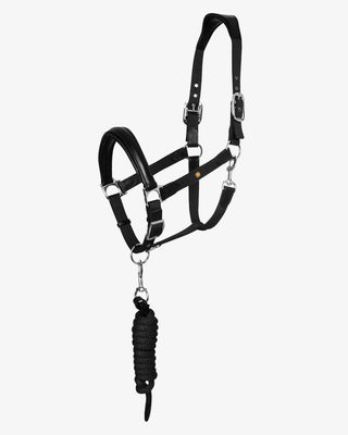 ERGONOMIC HALTER WITH LEATHER INSERTS
