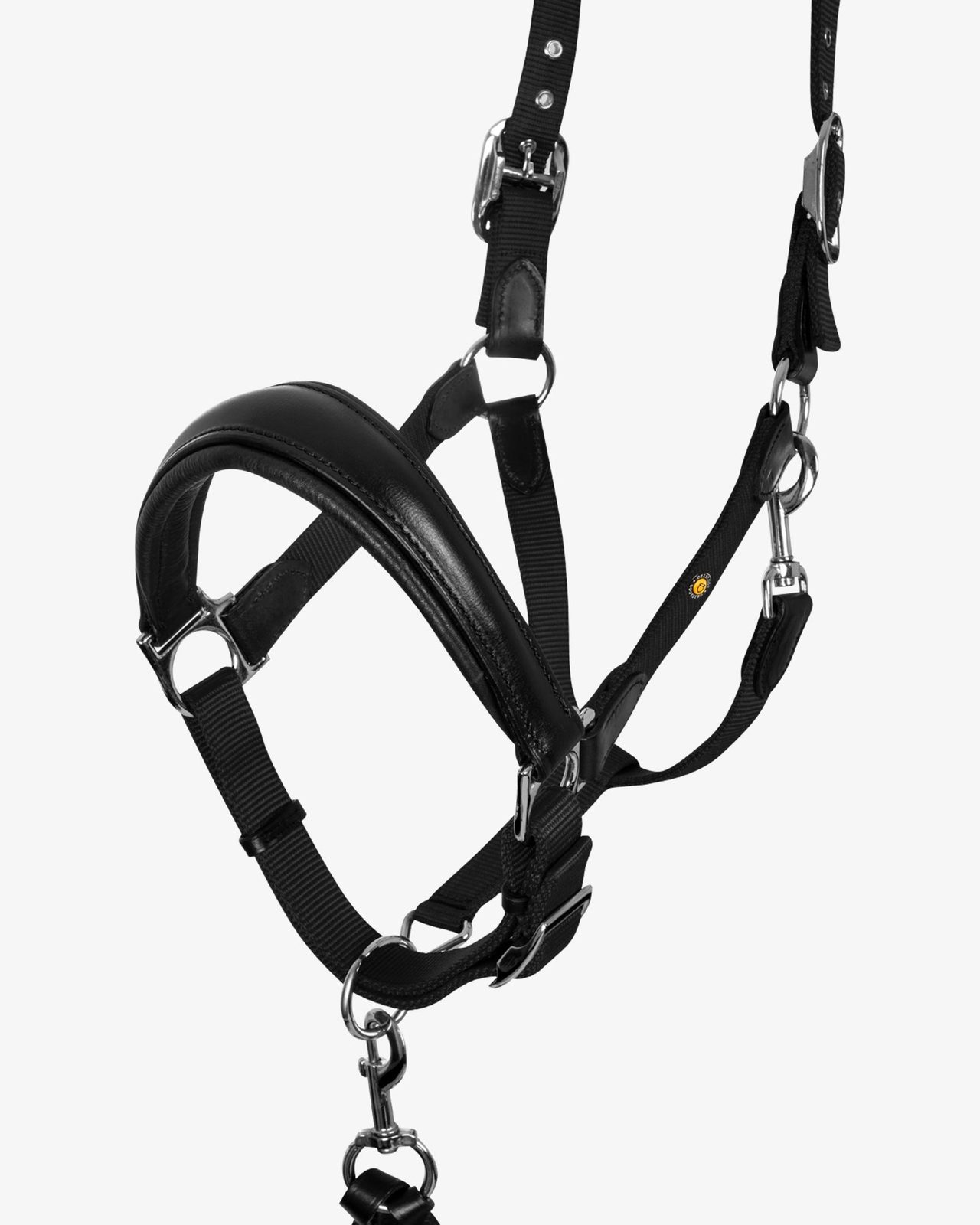 ERGONOMIC HALTER WITH LEATHER INSERTS
