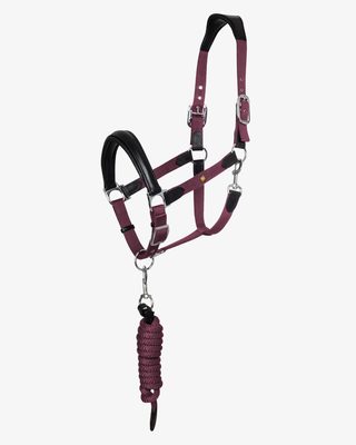 ERGONOMIC HALTER WITH LEATHER INSERTS