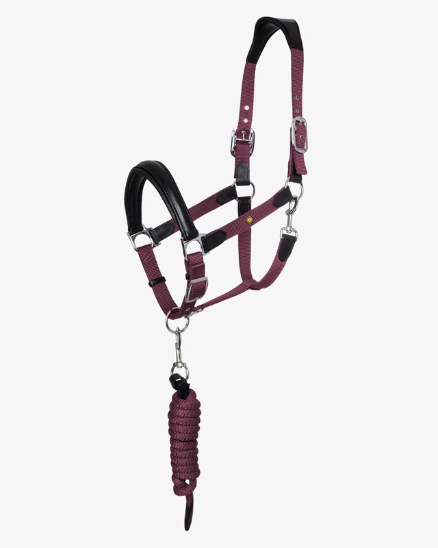 ERGONOMIC HALTER WITH LEATHER INSERTS