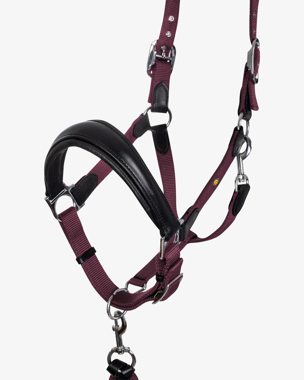 ERGONOMIC HALTER WITH LEATHER INSERTS