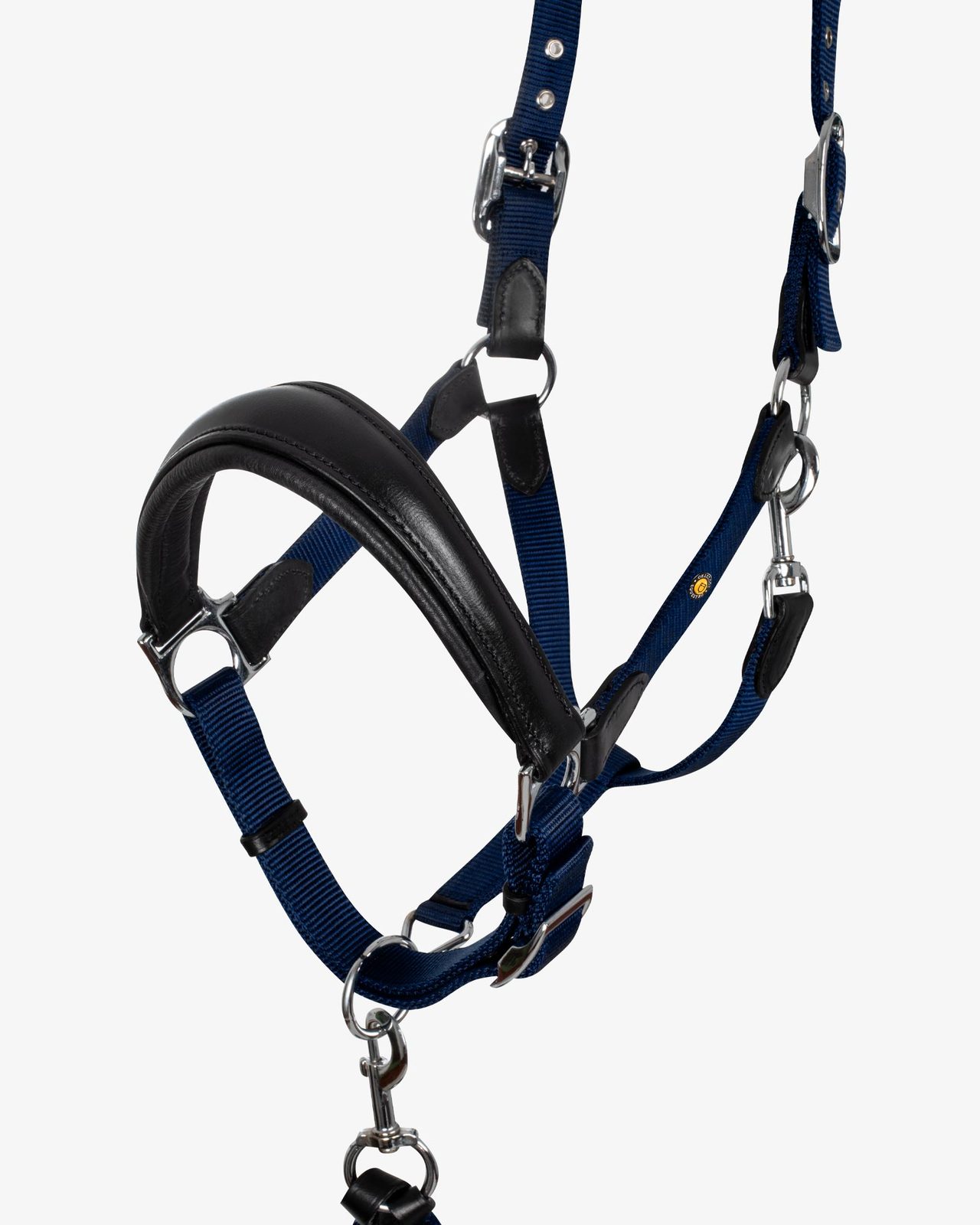 ERGONOMIC HALTER WITH LEATHER INSERTS