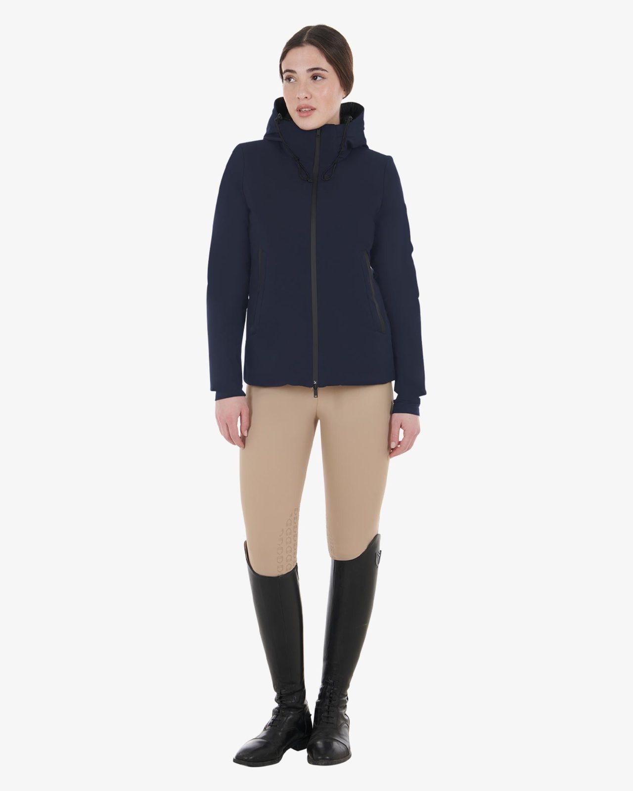 Down jacket water and wind repellent