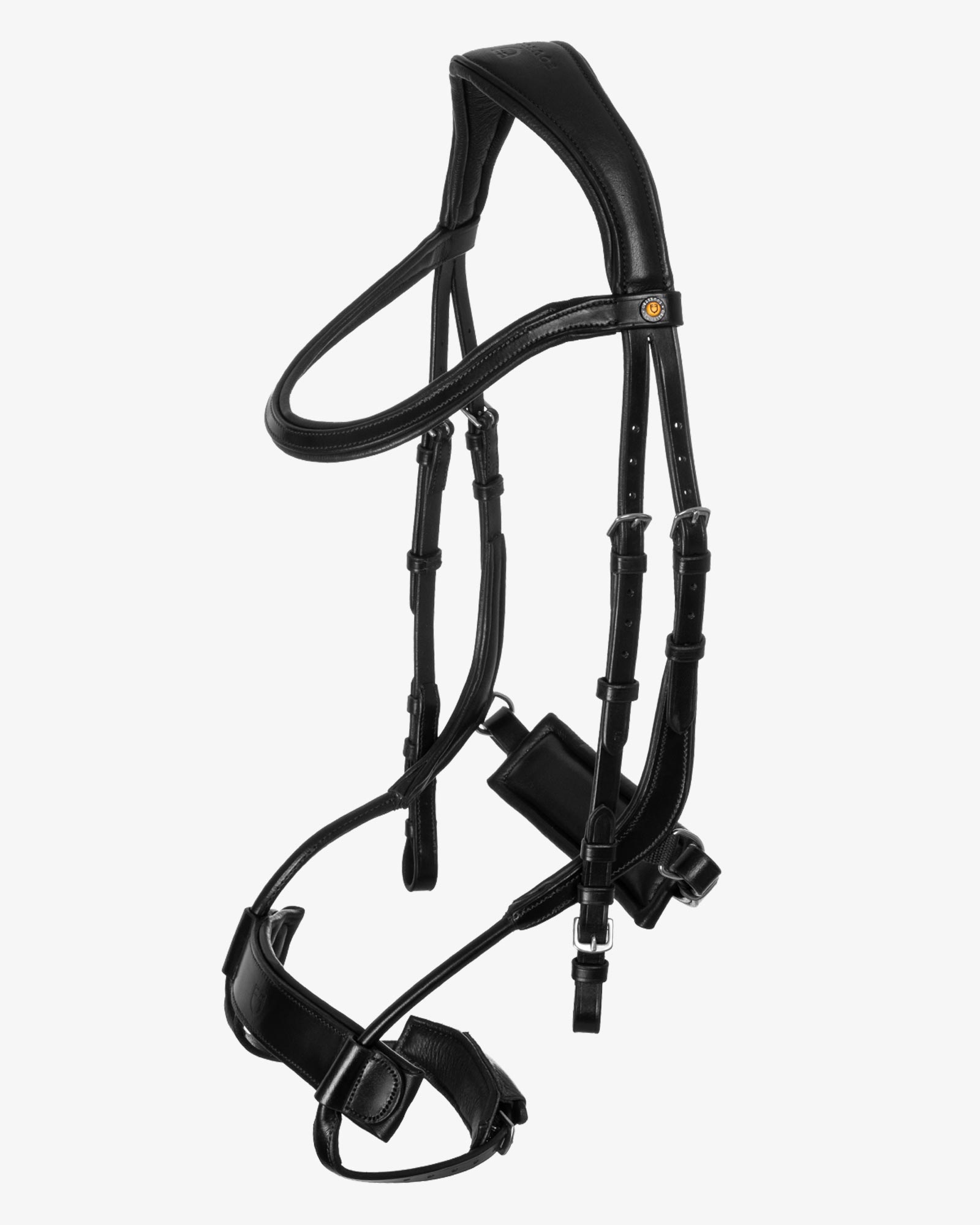 Collegiate comfitec anatomic leather bridle