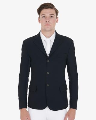 Men's competition jacket with side zip pocket