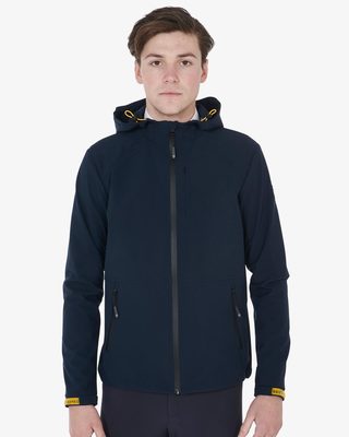 Men's jacket in breathable technical fabric