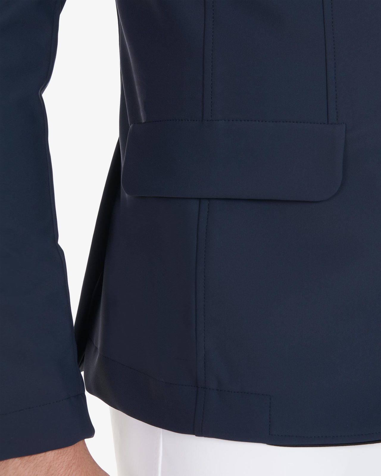 Men's competition jacket with side zip pocket
