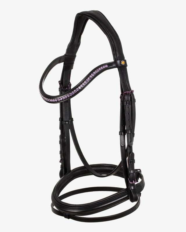 ANATOMIC LEATHER BRIDLE BLACK FITTING