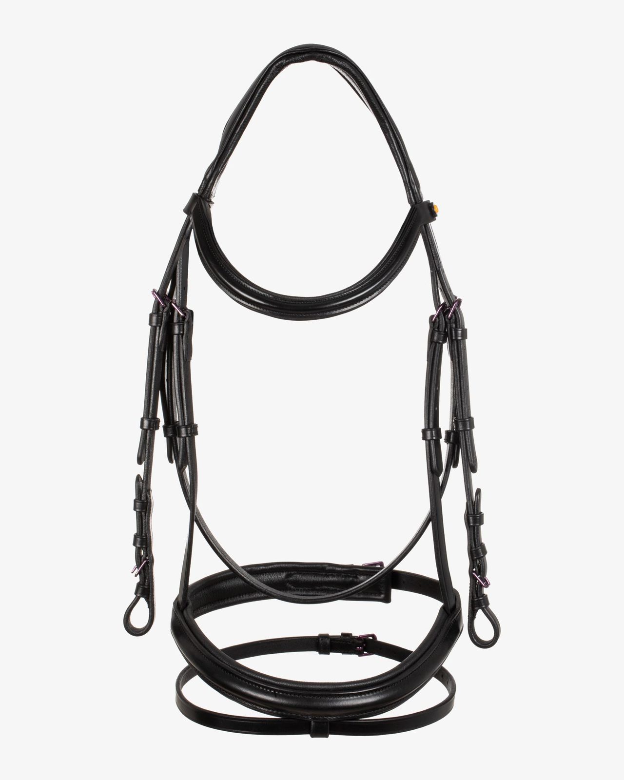 ANATOMIC LEATHER BRIDLE BLACK FITTING