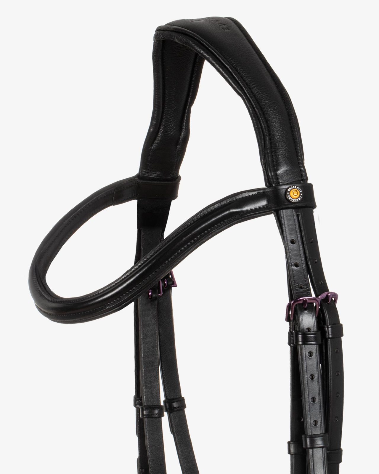 ANATOMIC LEATHER BRIDLE BLACK FITTING