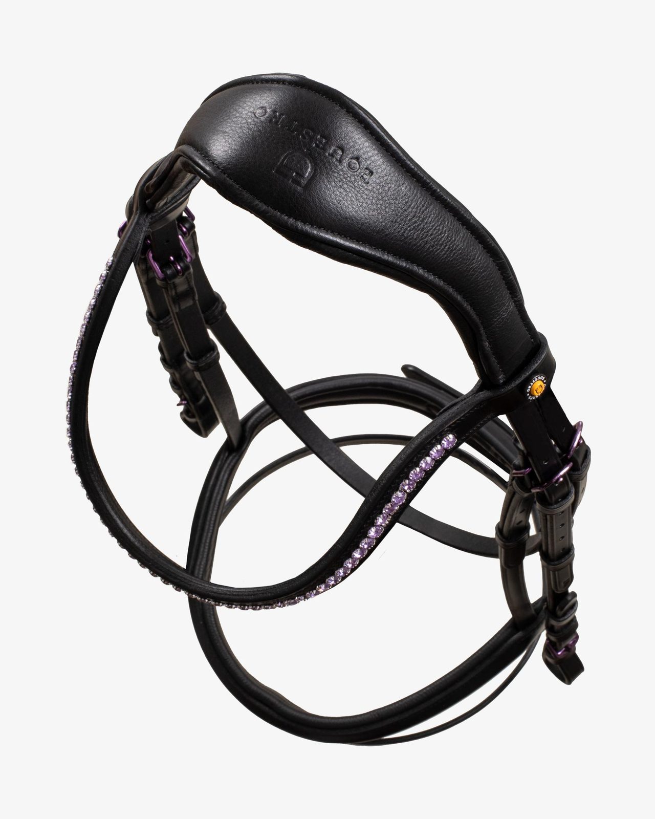 ANATOMIC LEATHER BRIDLE BLACK FITTING