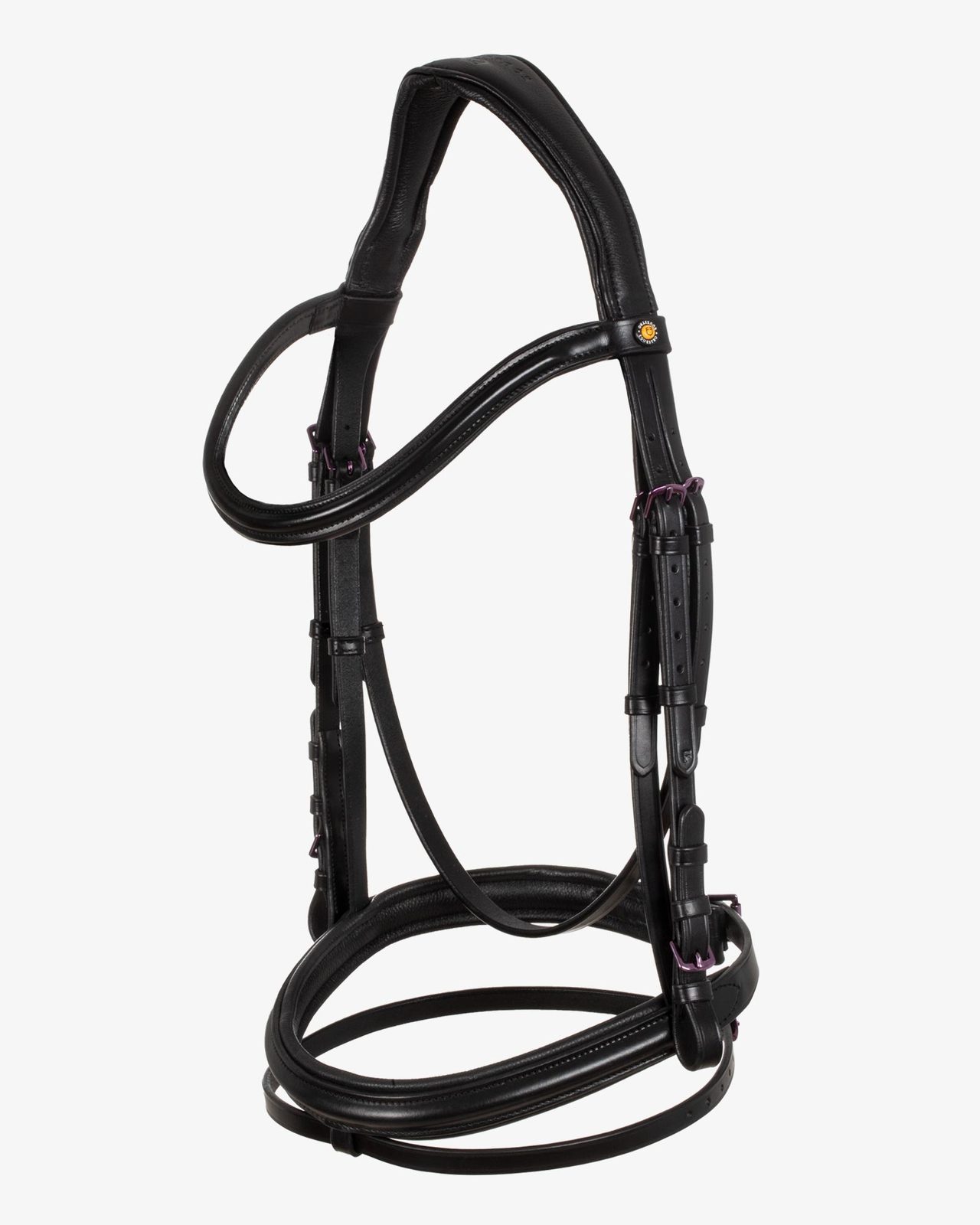 ANATOMIC LEATHER BRIDLE BLACK FITTING
