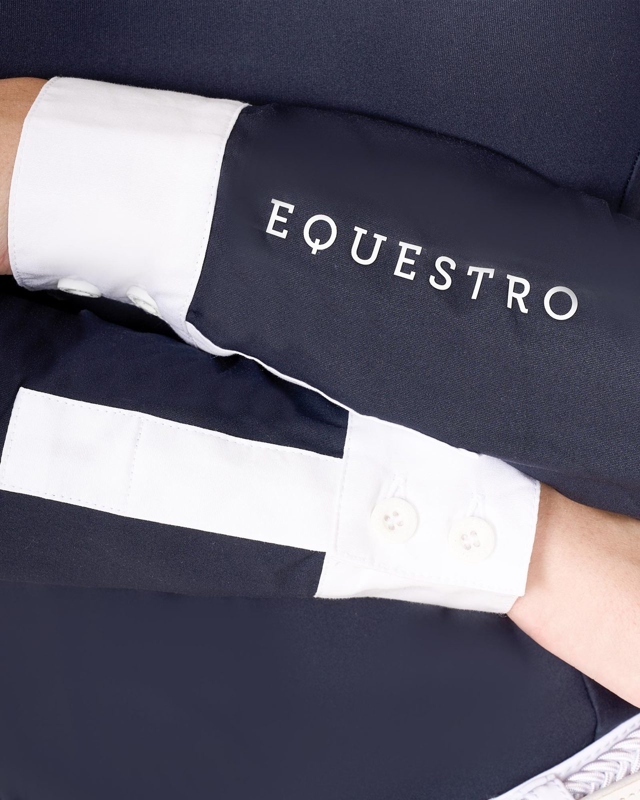 Polo donna slim fit con cotone plissettato
