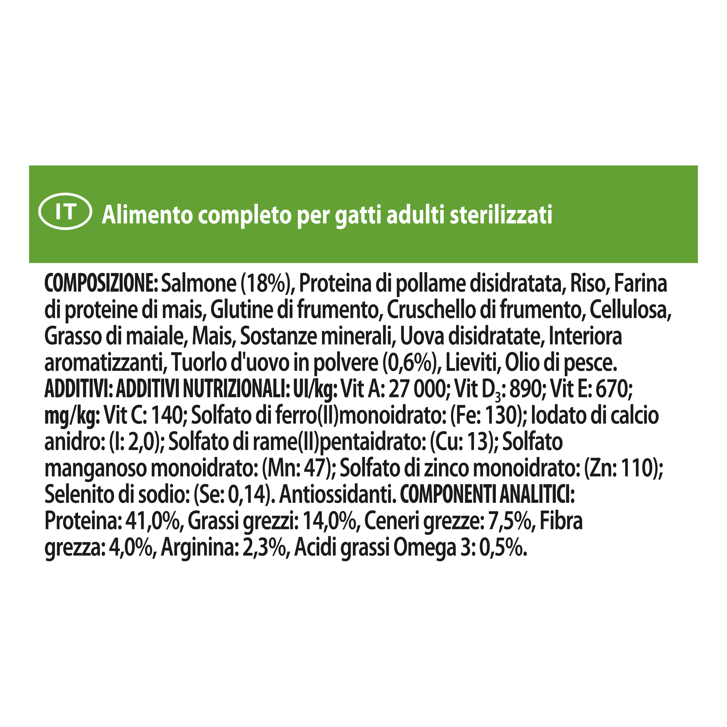 Crocchette per Gatto Sterilizzato – Purina PRO PLAN® LiveClear® Adult Ricco in Salmone 1,4 kg