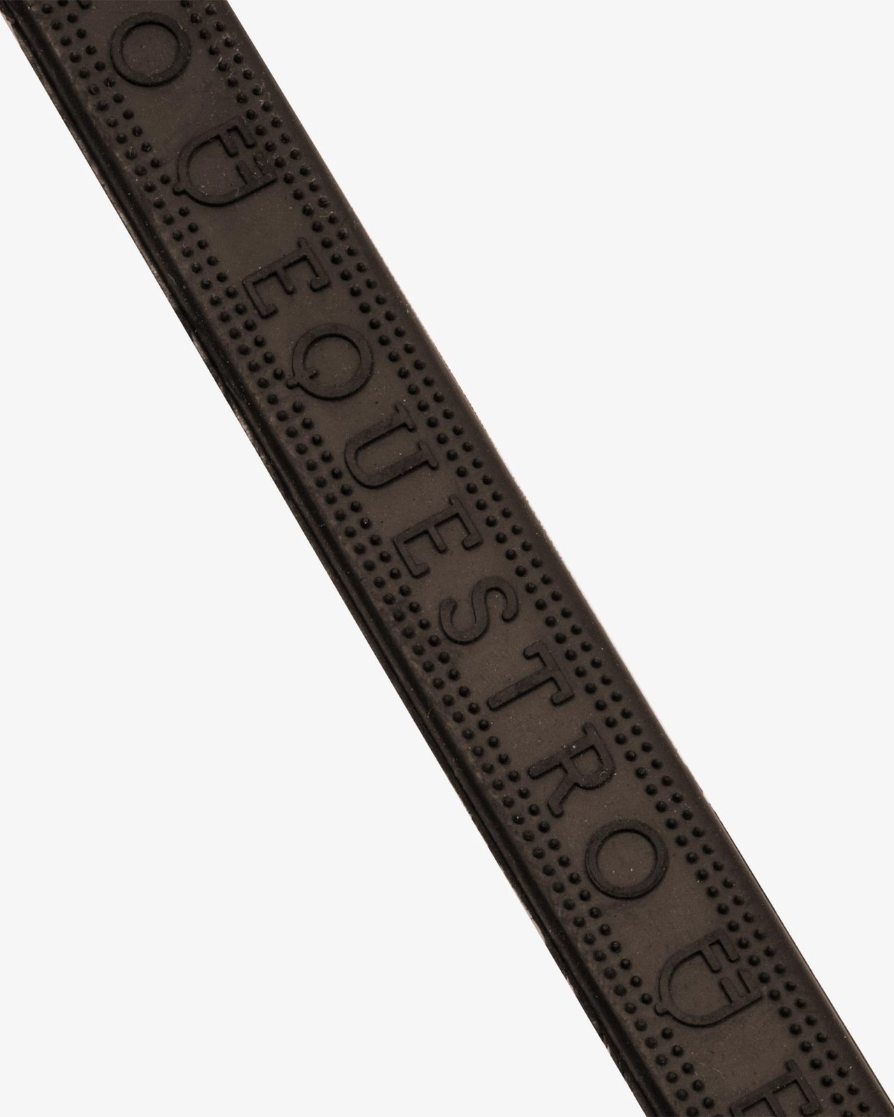 SOLID LETTERING GRIP RUBBER REINS SILVER FITTING