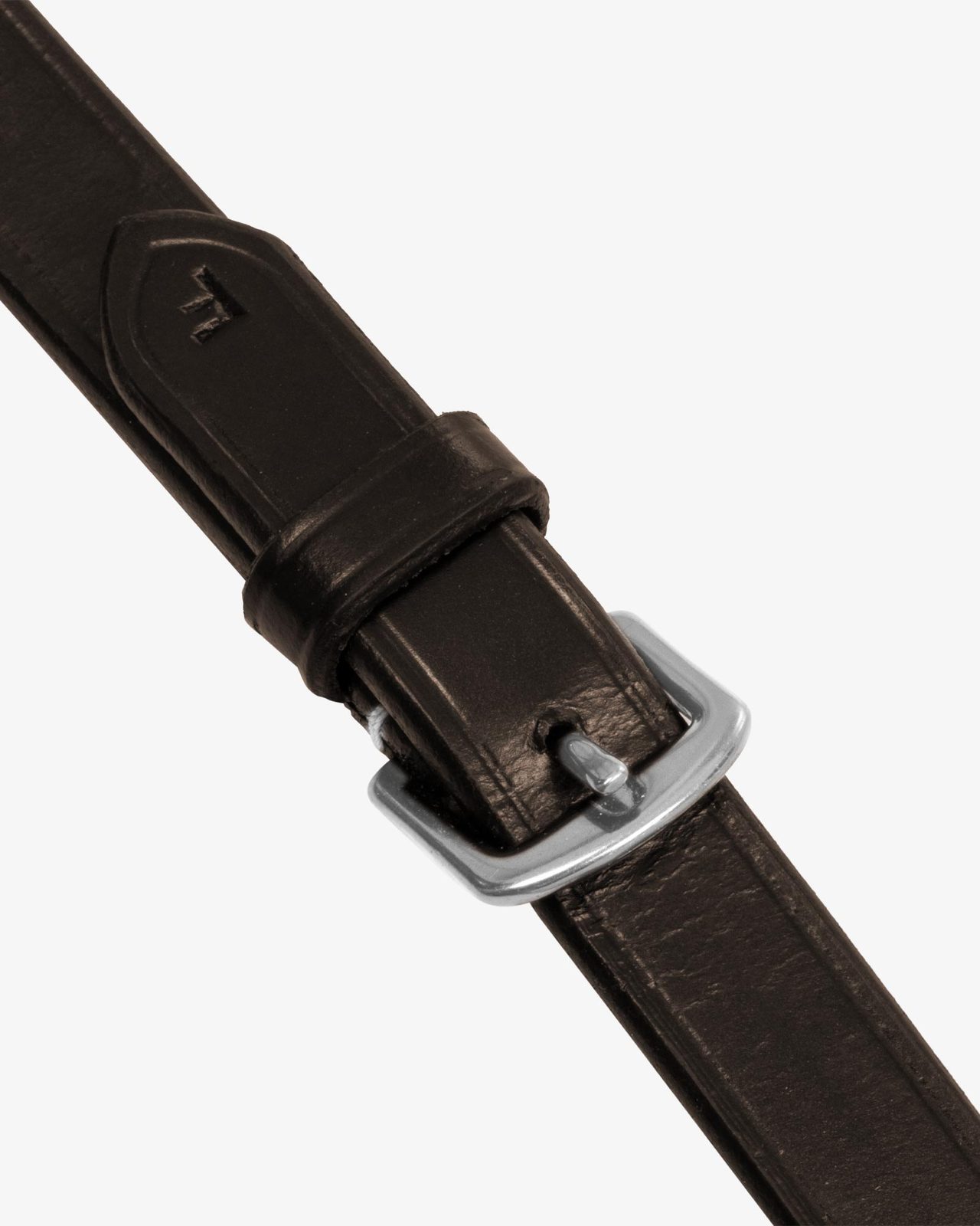 SOLID LETTERING GRIP RUBBER REINS SILVER FITTING