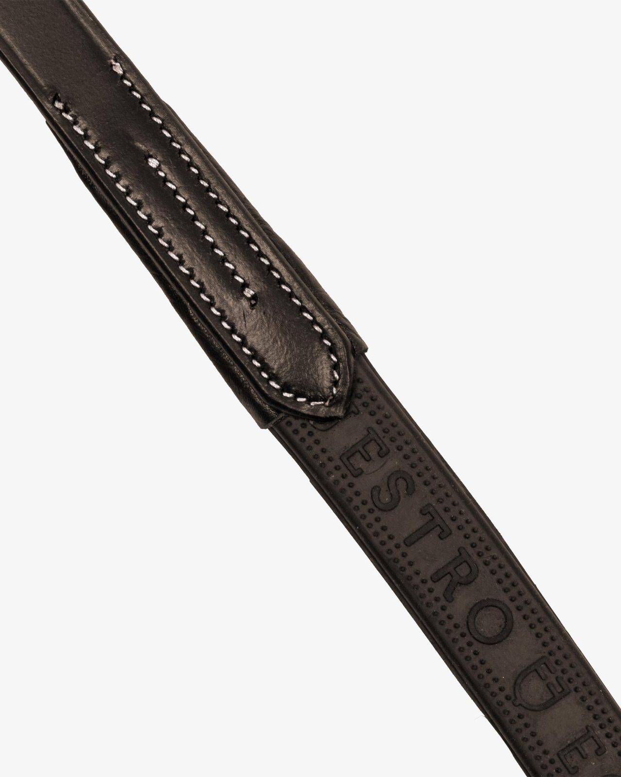 SOLID LETTERING GRIP RUBBER REINS SILVER FITTING