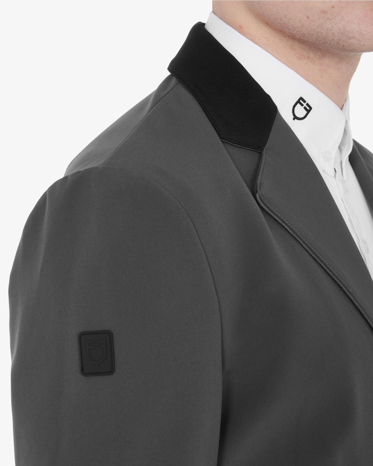 Men's competition jacket with three buttons