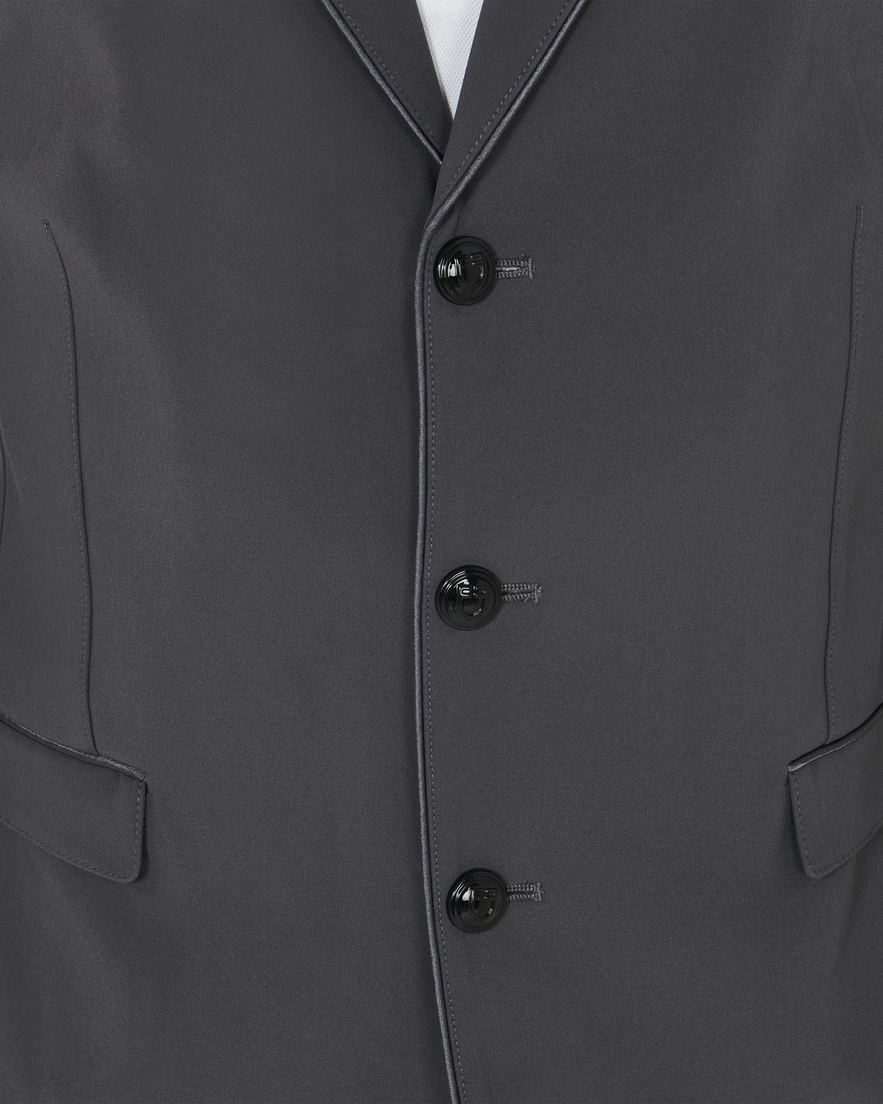 Men's competition jacket with three buttons