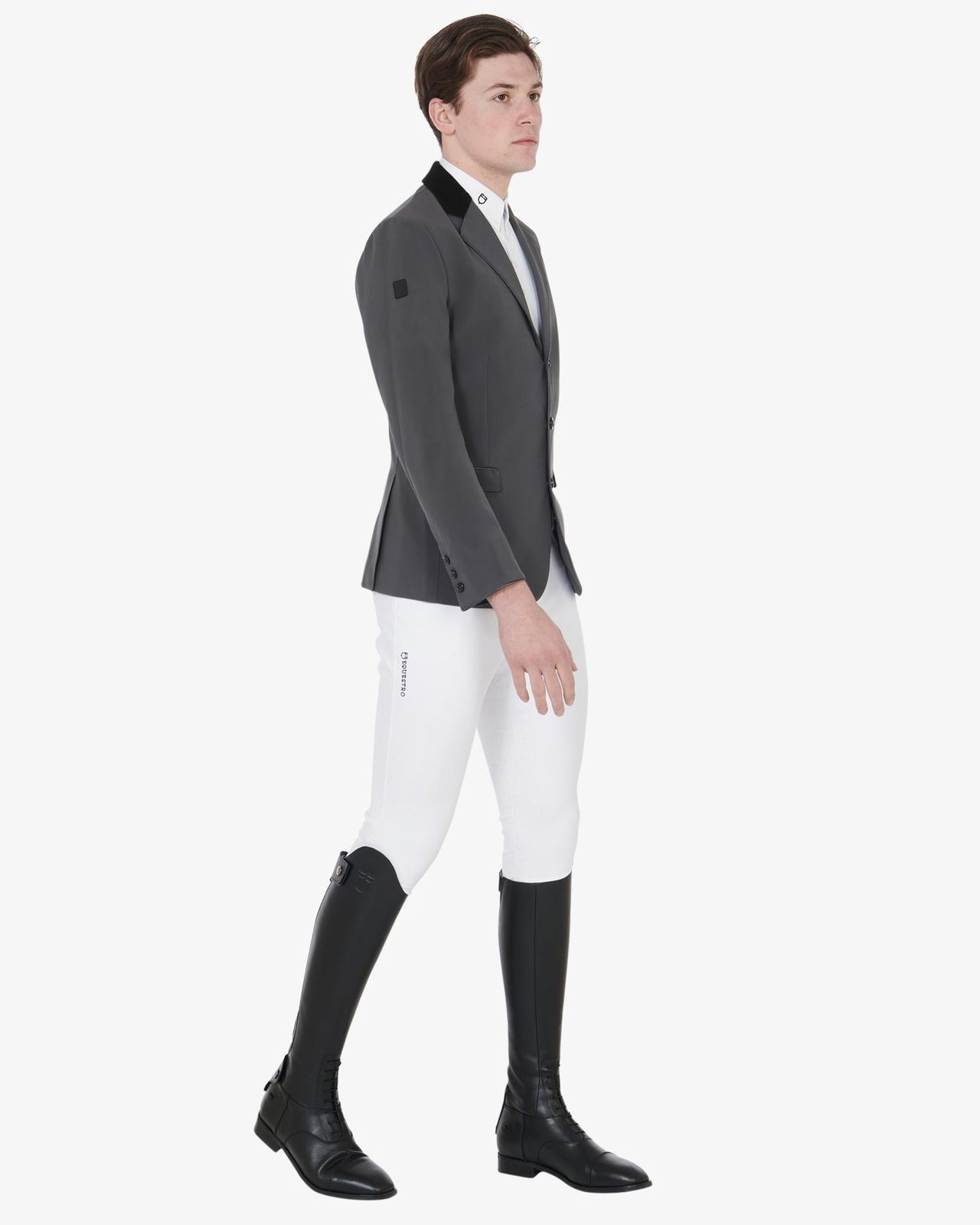 Men's competition jacket with three buttons