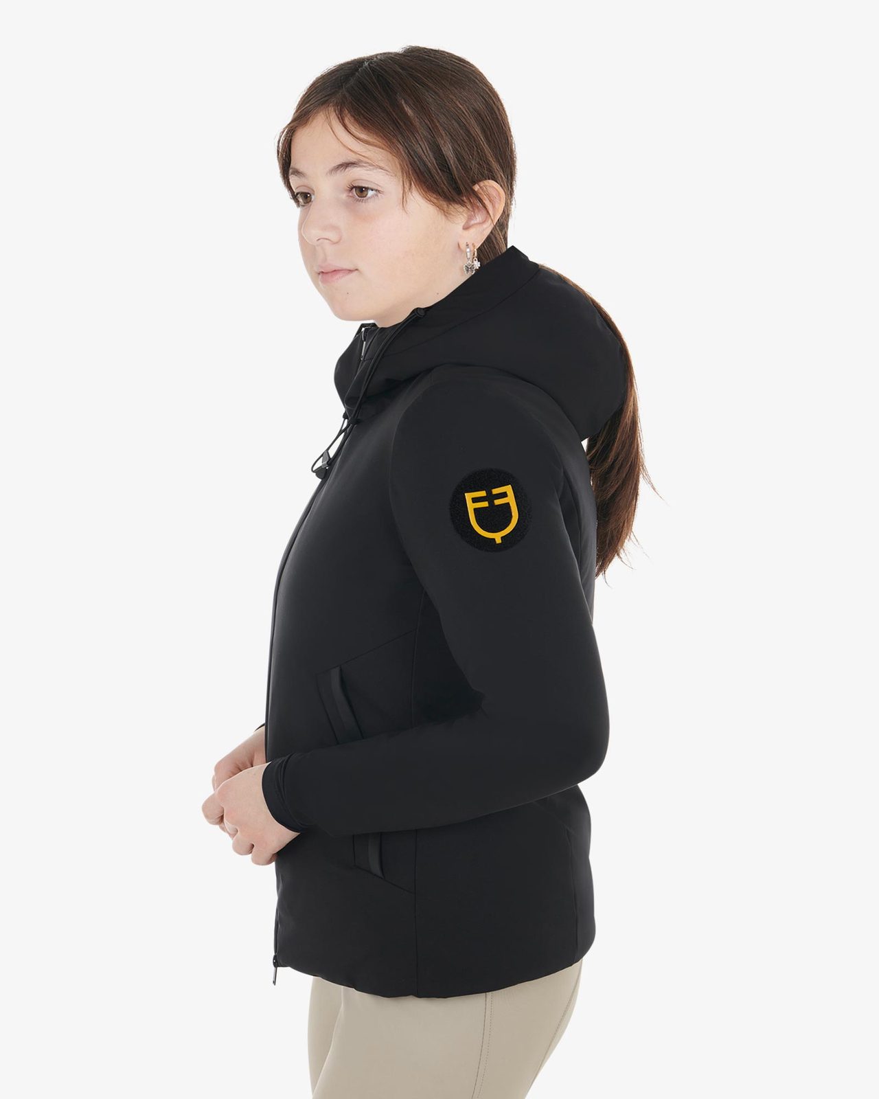 Unisex Kids Waterproof and Windproof Nylon Jacket