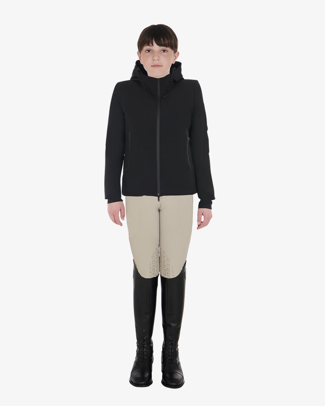 Unisex Kids Waterproof and Windproof Nylon Jacket