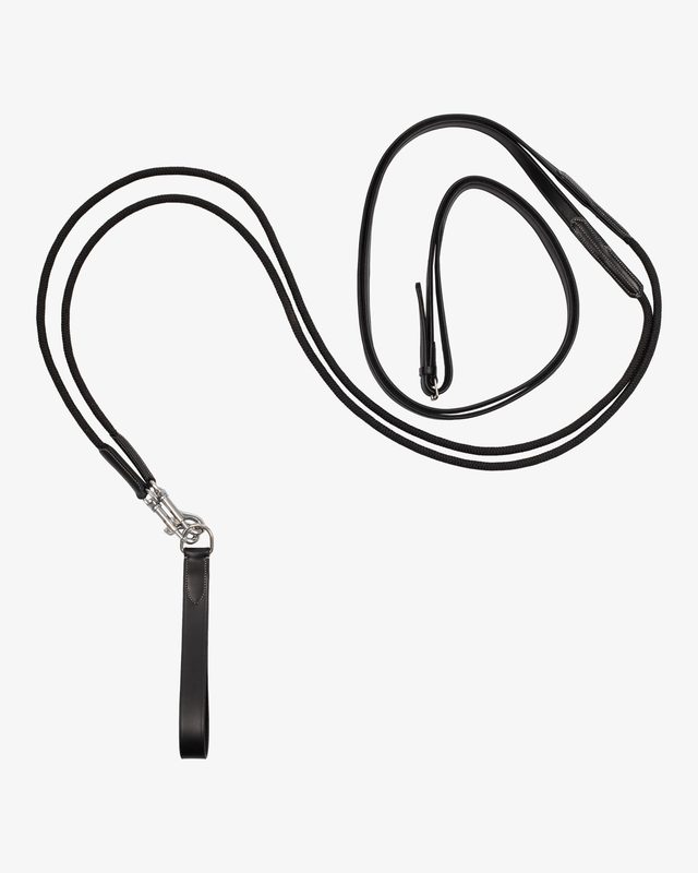 Redini di ritorno in nylon e cuoio doppiato