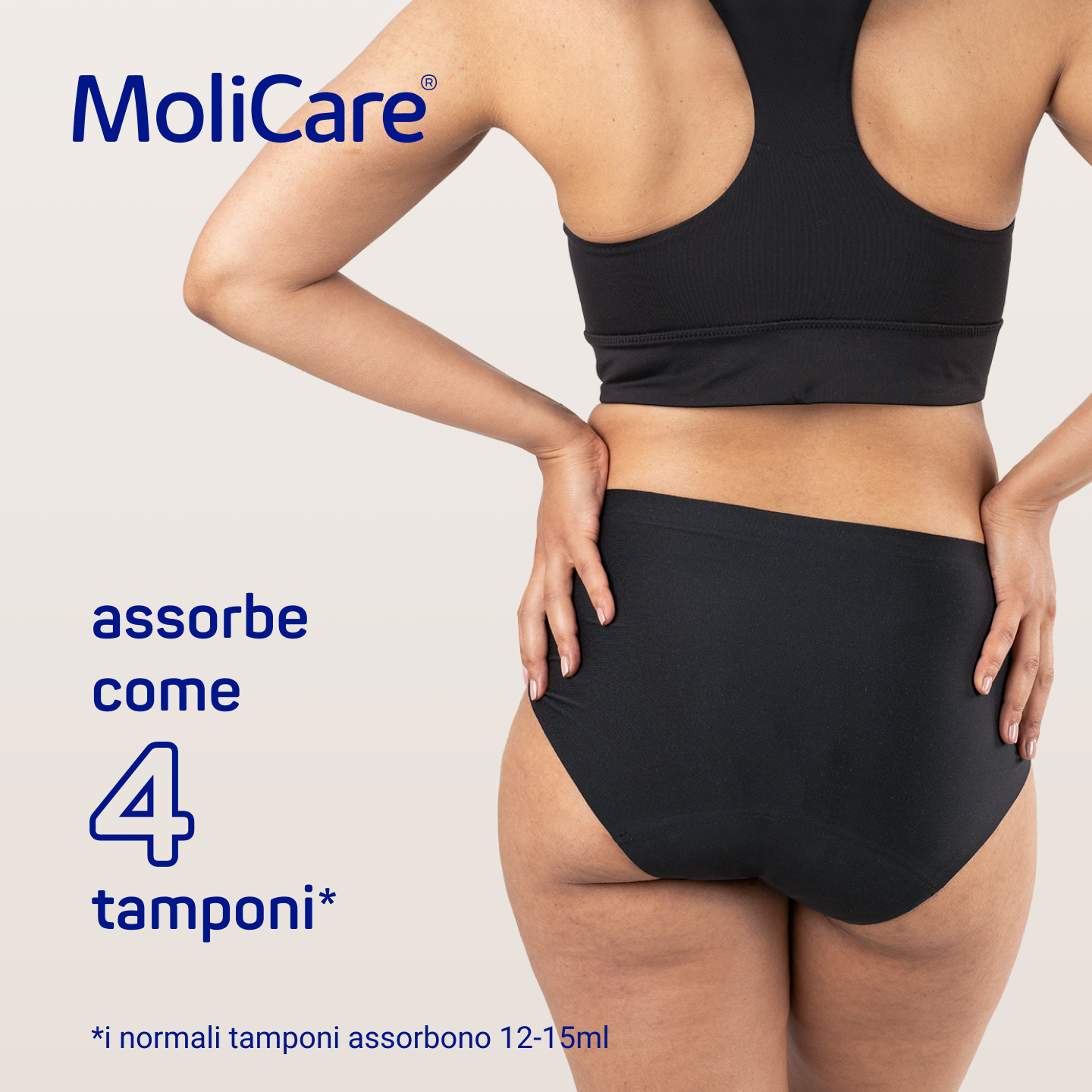 MoliCare lady mutande per incontinenza femminile lavabili