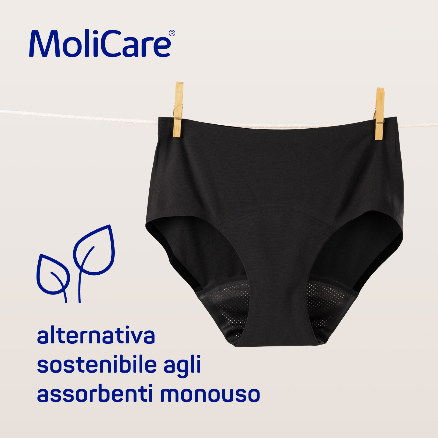 MoliCare lady mutande per incontinenza femminile lavabili