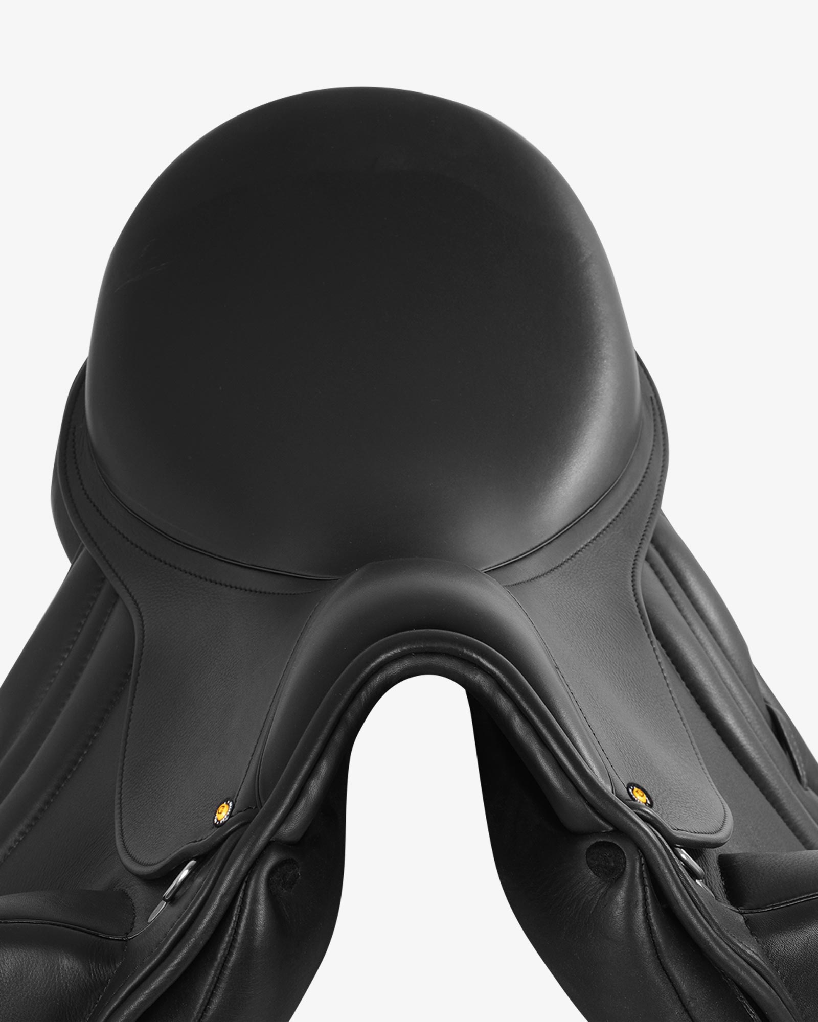 Selle de dressage monoflap en cuir WILD RACE à arcades