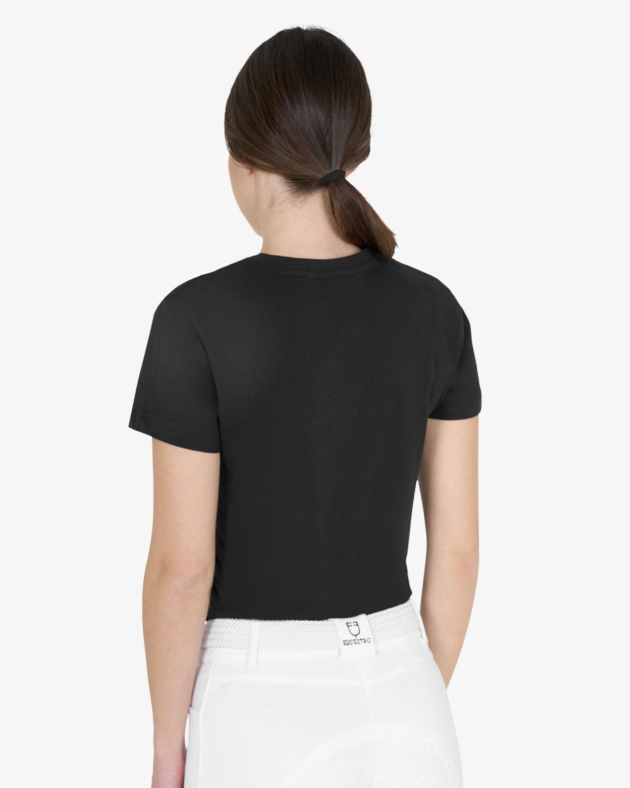 T-shirt da donna in cotone Horse Lover