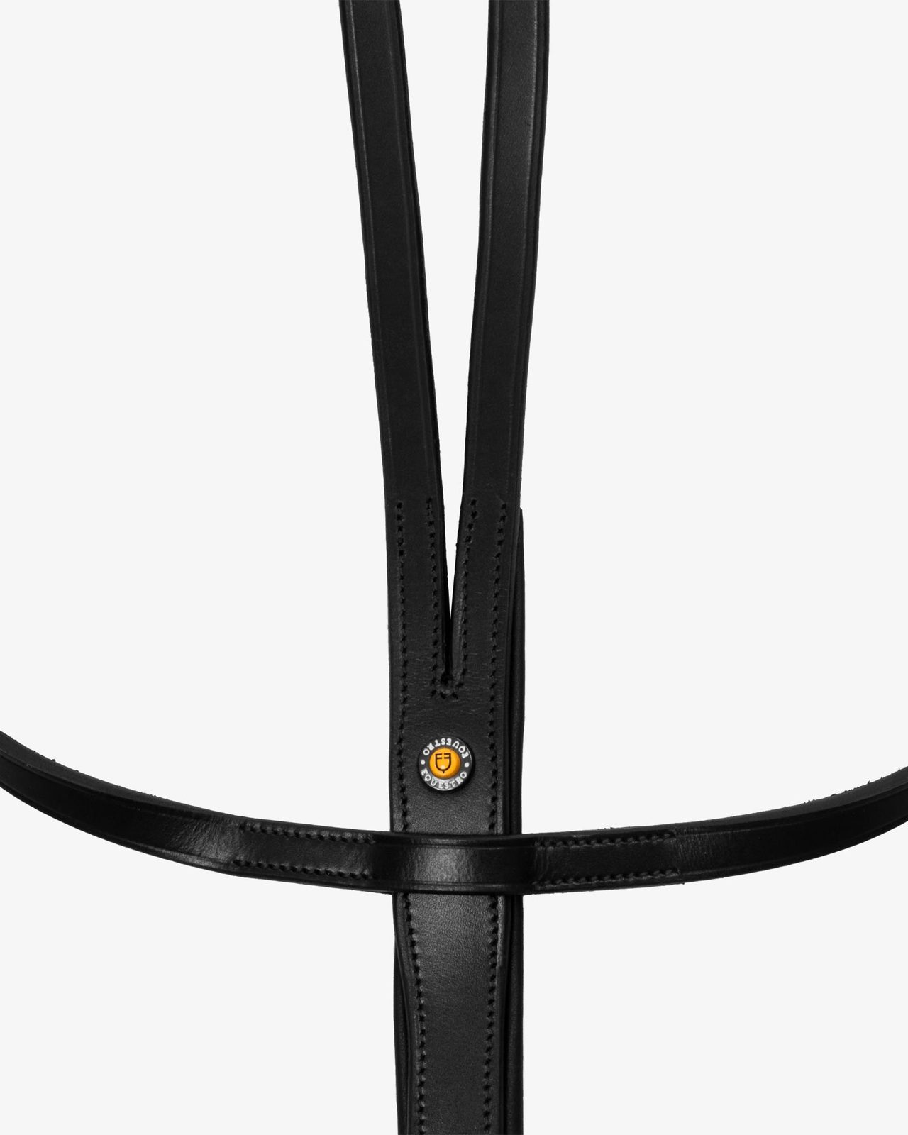 Martingale leather silver seams