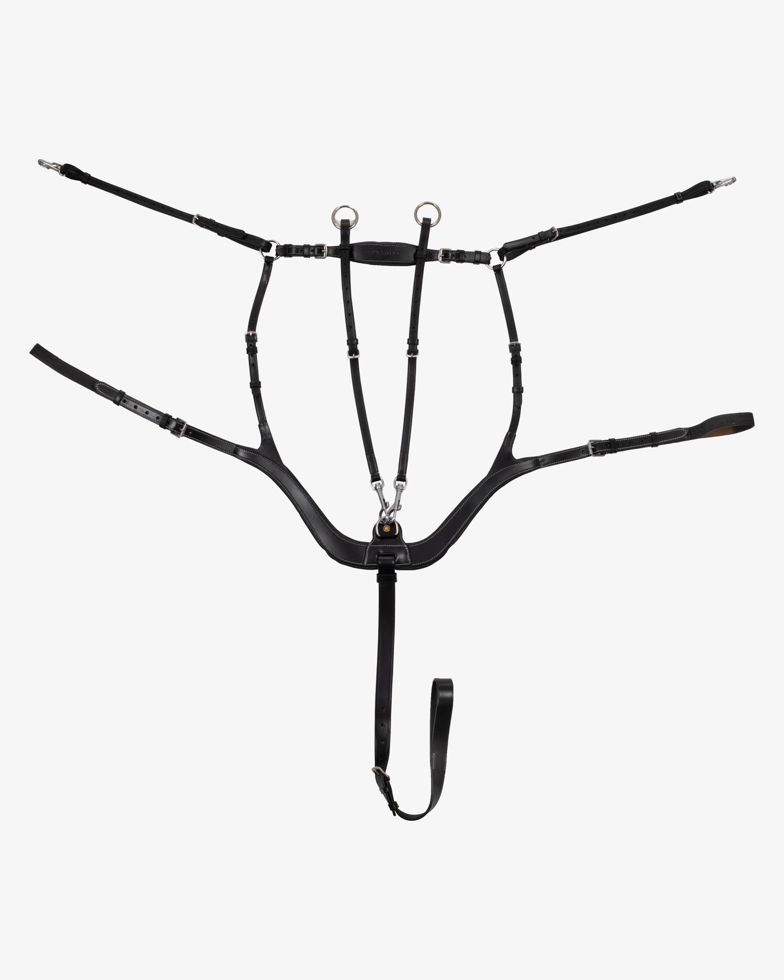 Anatomic leather hunting breastplate