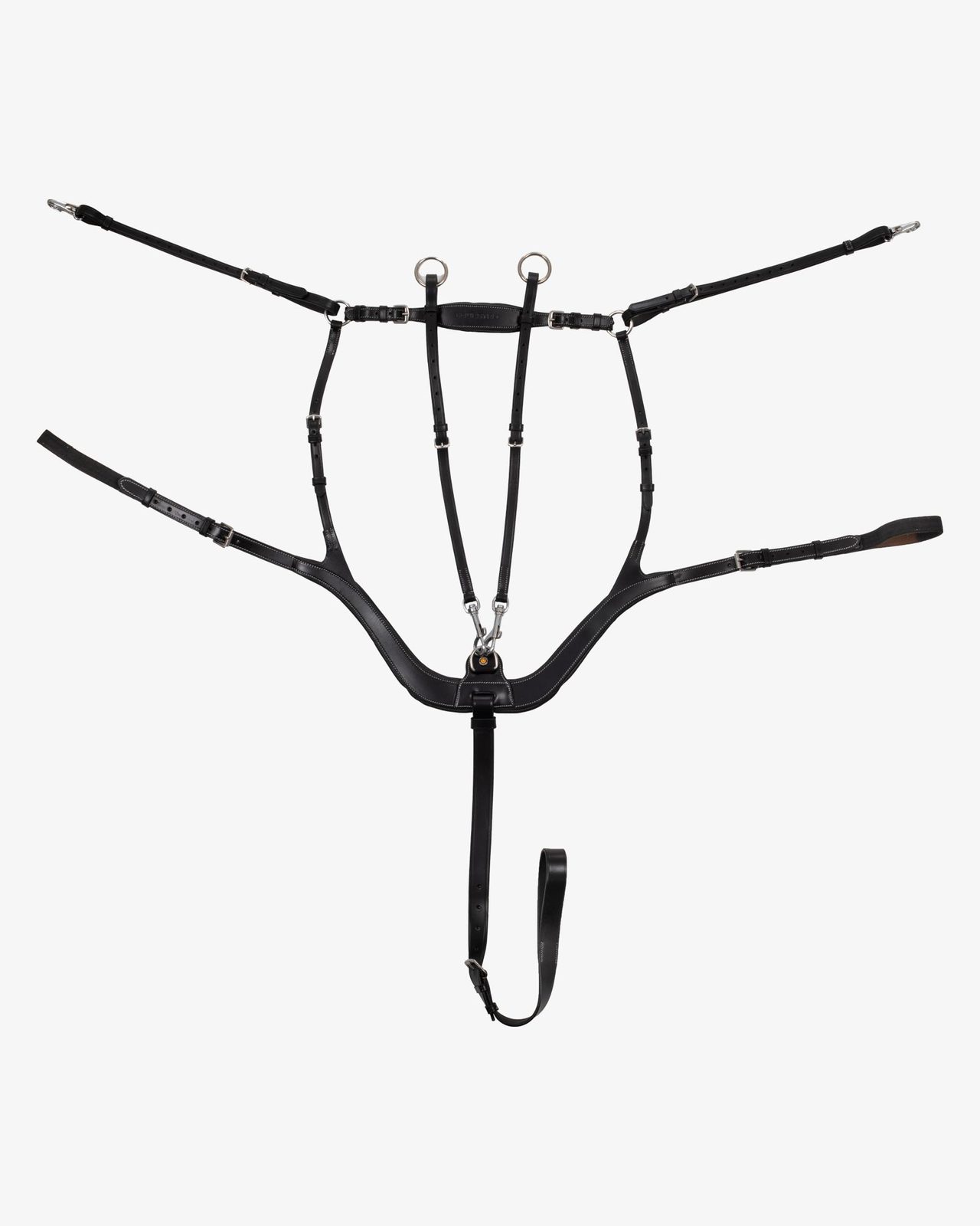 Anatomic leather hunting breastplate